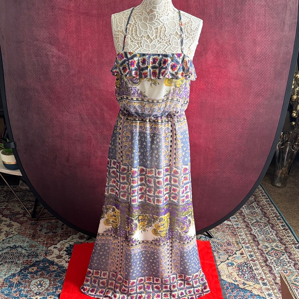 Nine West Floral Patterned Maxi Dress